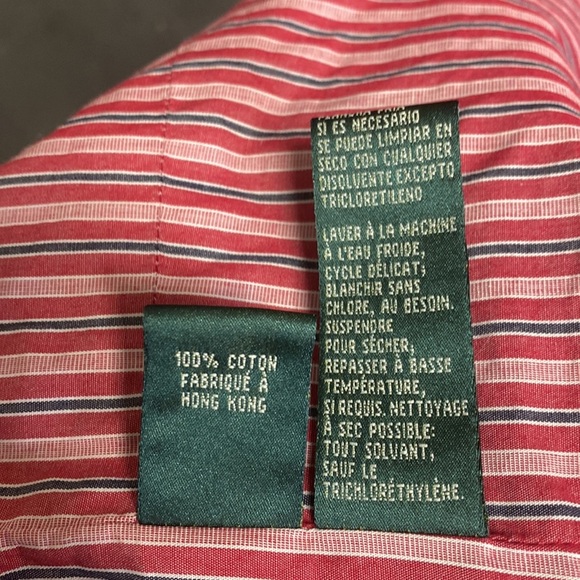 LRL Lauren Naval Supply Company Red Waterproof Vest 100% (waxed exterior)​ - Picture 7 of 8